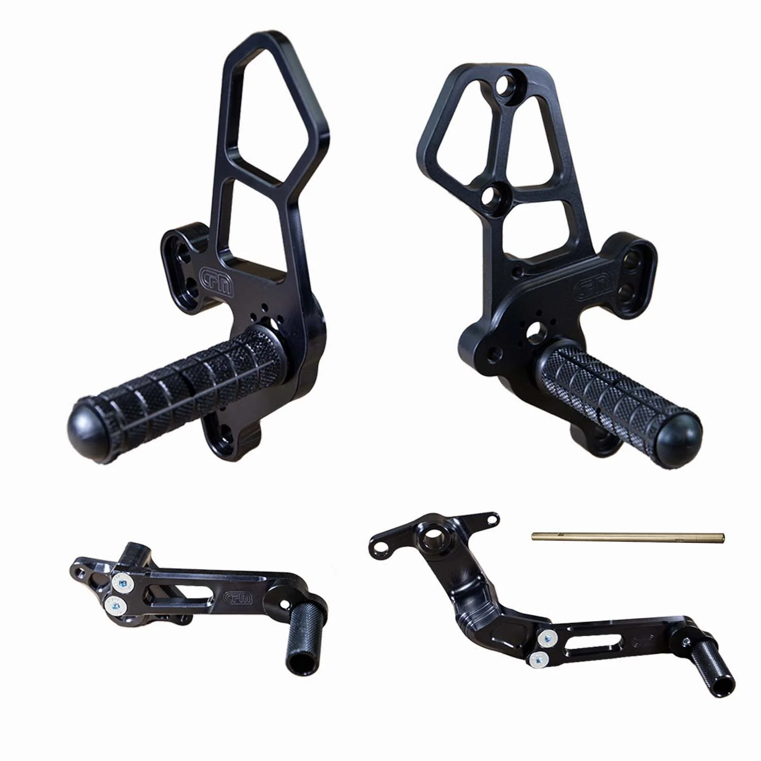 05-0419B Yamaha MT09, XSR900 Rearset Kit, Complete W/Pedals - Image 3