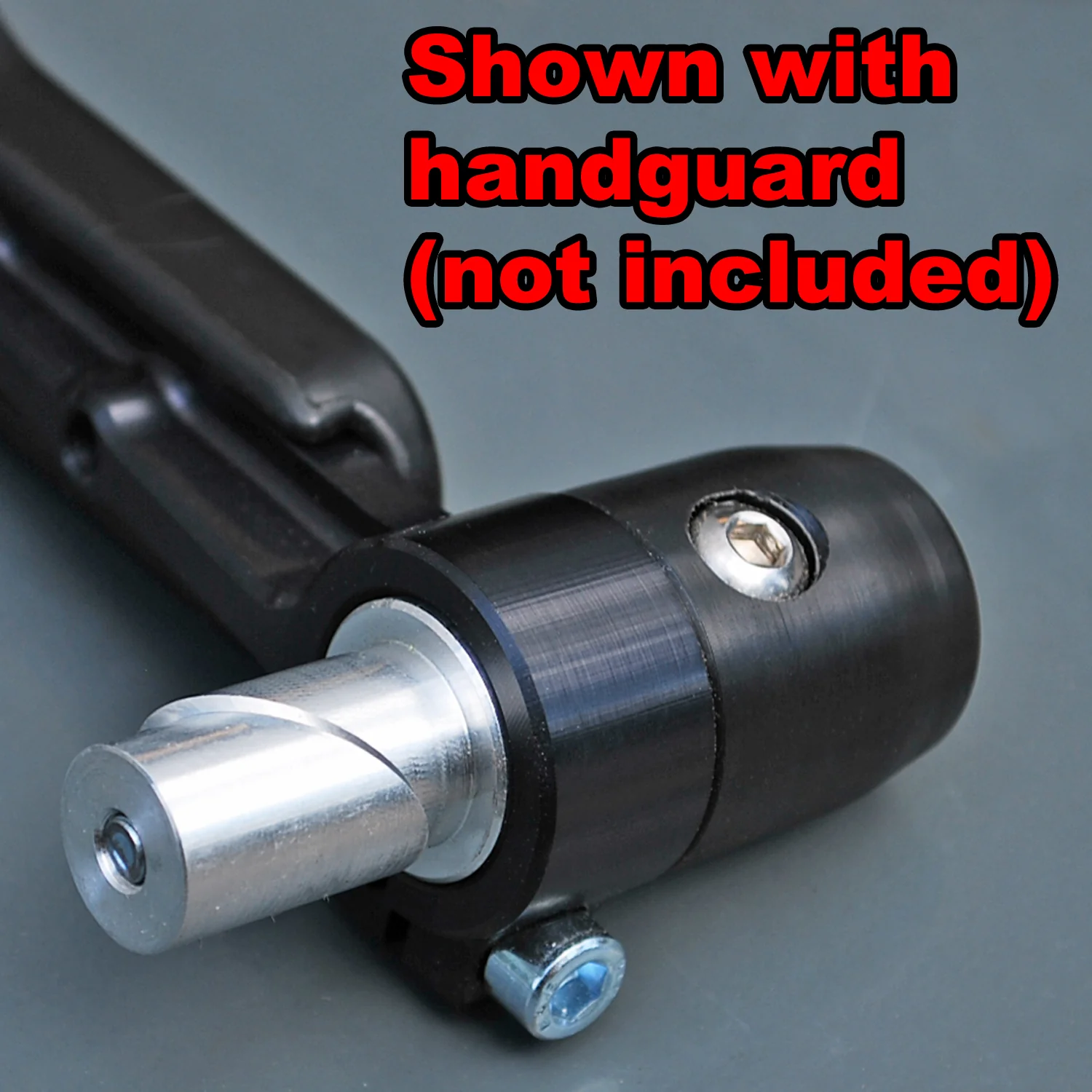 16-2299 OEM Handlebars ONLY. Suzuki GSXR/SV, Kawasaki Z125 Bar End Slider w/ Guard Mount (single side) - Image 3