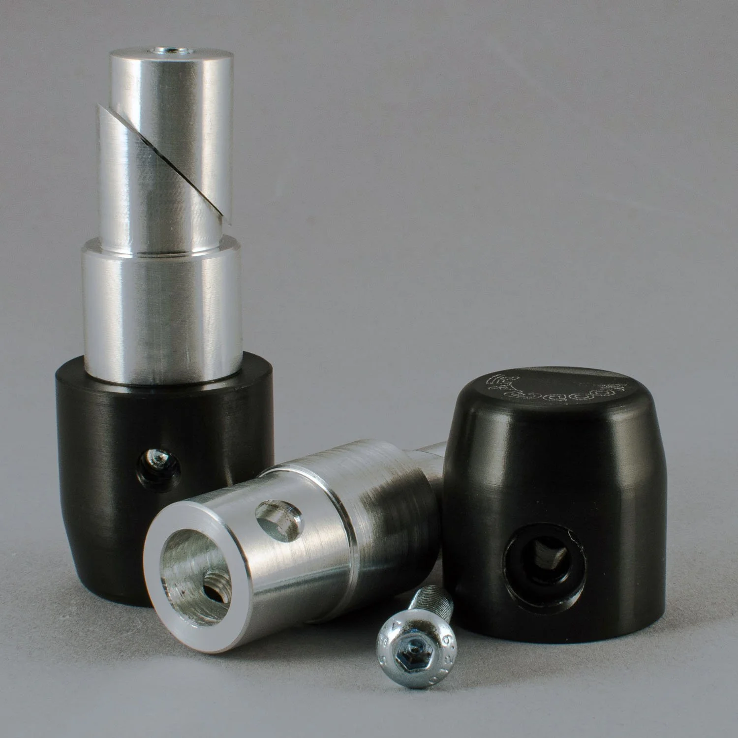 16-2299B OEM Handlebars ONLY.        Suzuki GSXR/SV, Kawasaki Z125 Bar End Slider w/ Guard Mount Set - Image 4