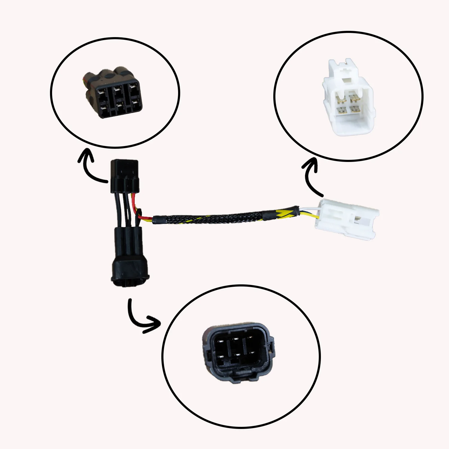 43-0103 Kawasaki ZX10R Keyswitch Elimination Harness - Image 2