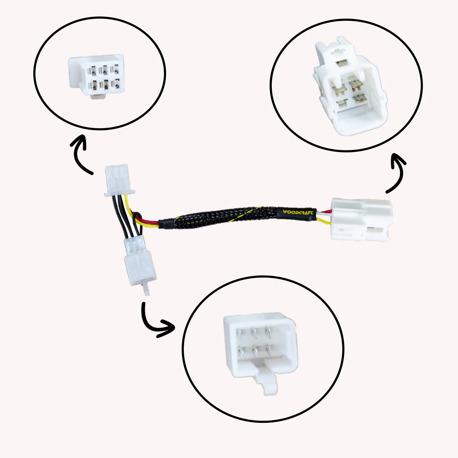 43-0107 2018-23 Kawasaki Ninja400, Ninja500 Keyswitch Elimination Harness - Image 2