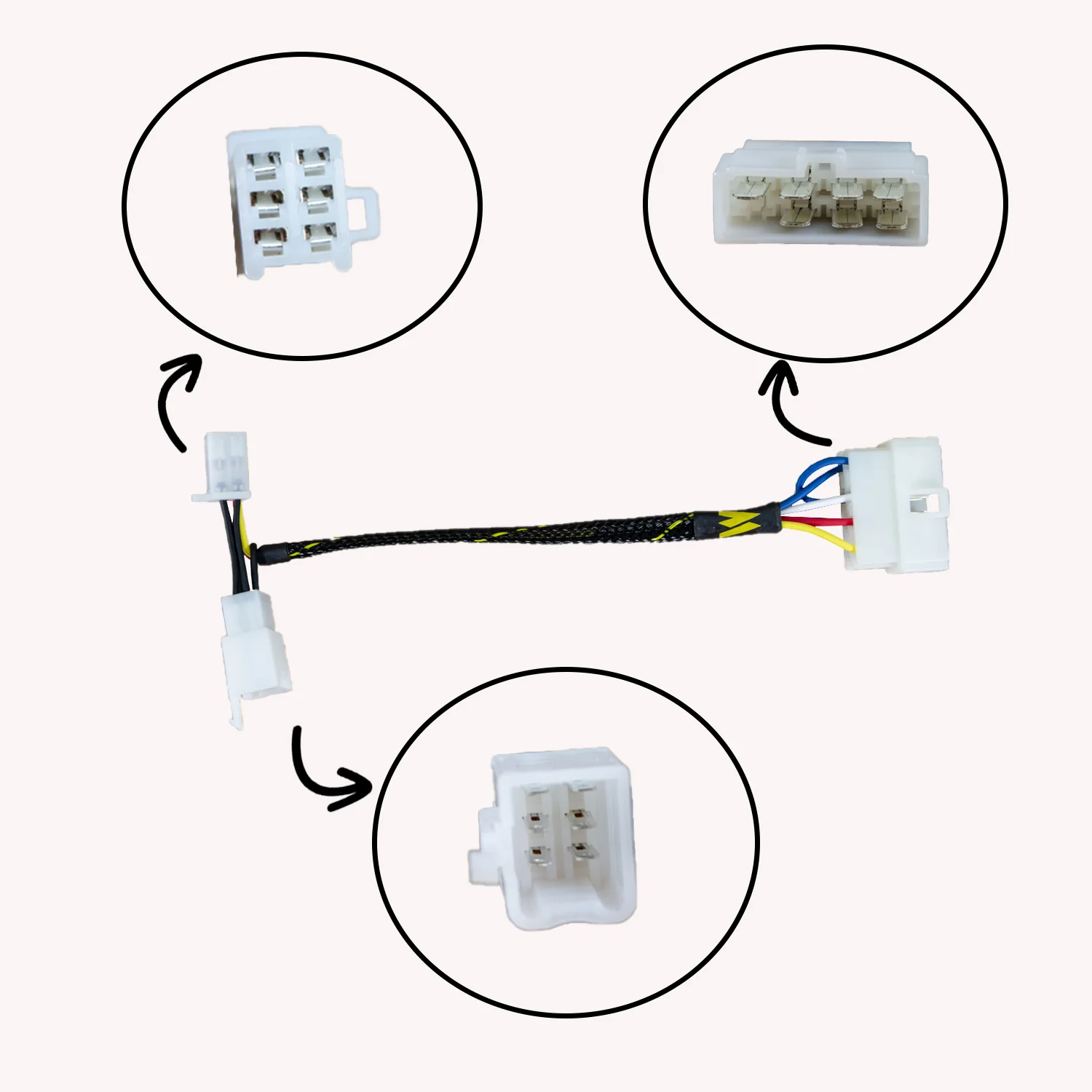 43-0115 2001-03 Kawasaki ZX9 Keyswitch Elimination Harness - Image 2