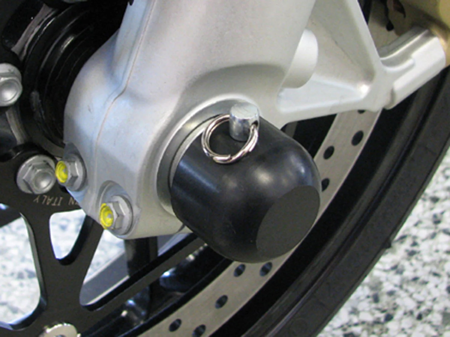 45-0740F Aprilia Front Axle Sliders - Image 3