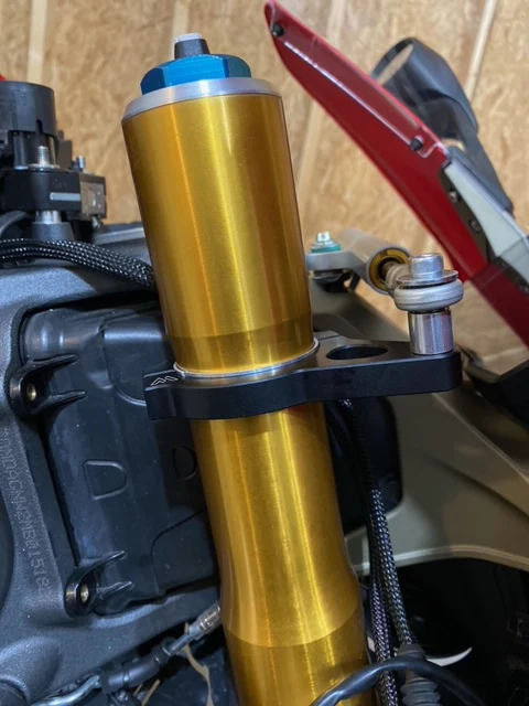 51.5 mm Fork Clamp Steering Damper - DUCATI V2, V4 - Image 2