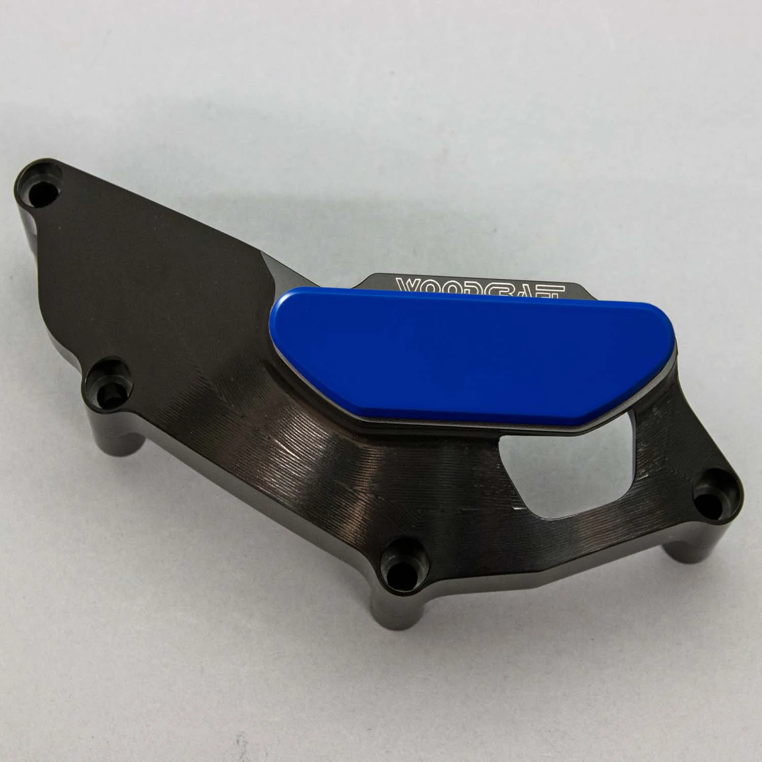 60-0407LB Yamaha FZ07,MT07 LHS Stator Cover Protector w/ Skid Plate - Image 2
