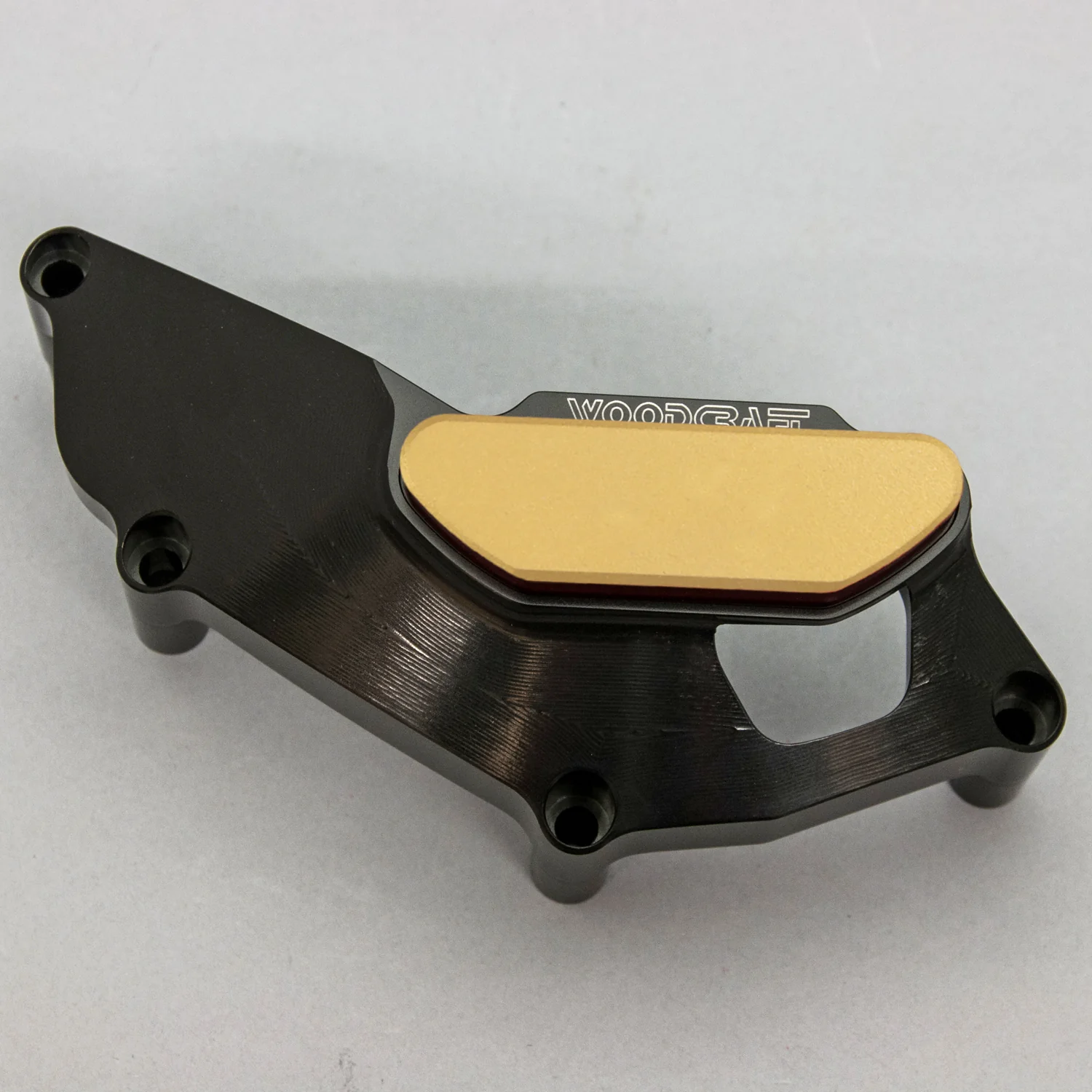 60-0407LB Yamaha FZ07,MT07 LHS Stator Cover Protector w/ Skid Plate - Image 3