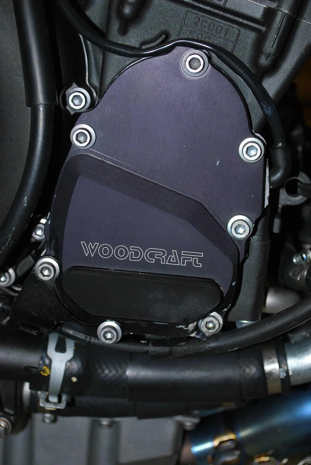 60-0449RB Yamaha R6 RHS Ignition Trigger Cover w/ Skid Pad - Image 8