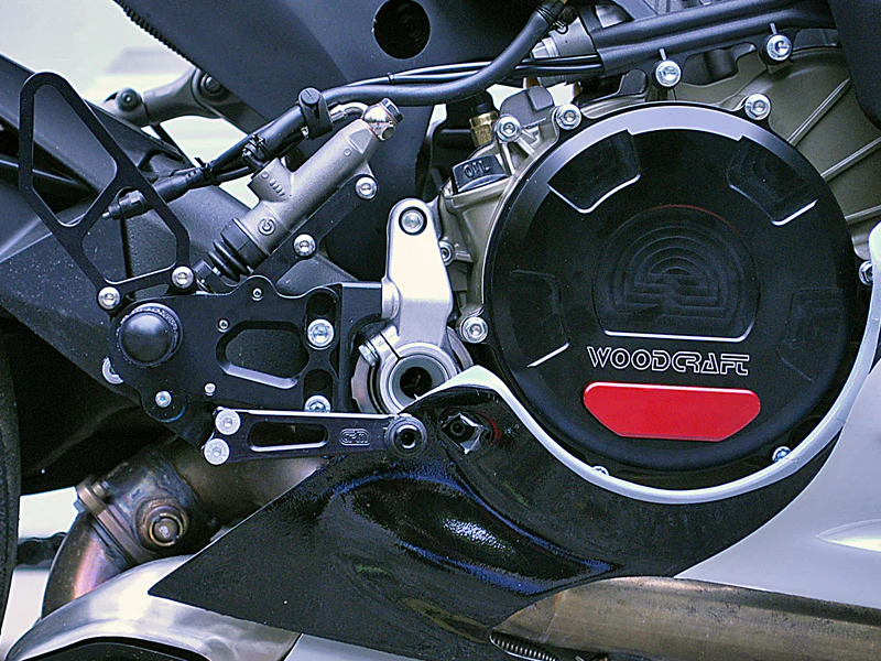 60-0645RB Ducati 1199/1299/959/V2 Panigale RHS Clutch Cover w/ Skid Pad - Image 7
