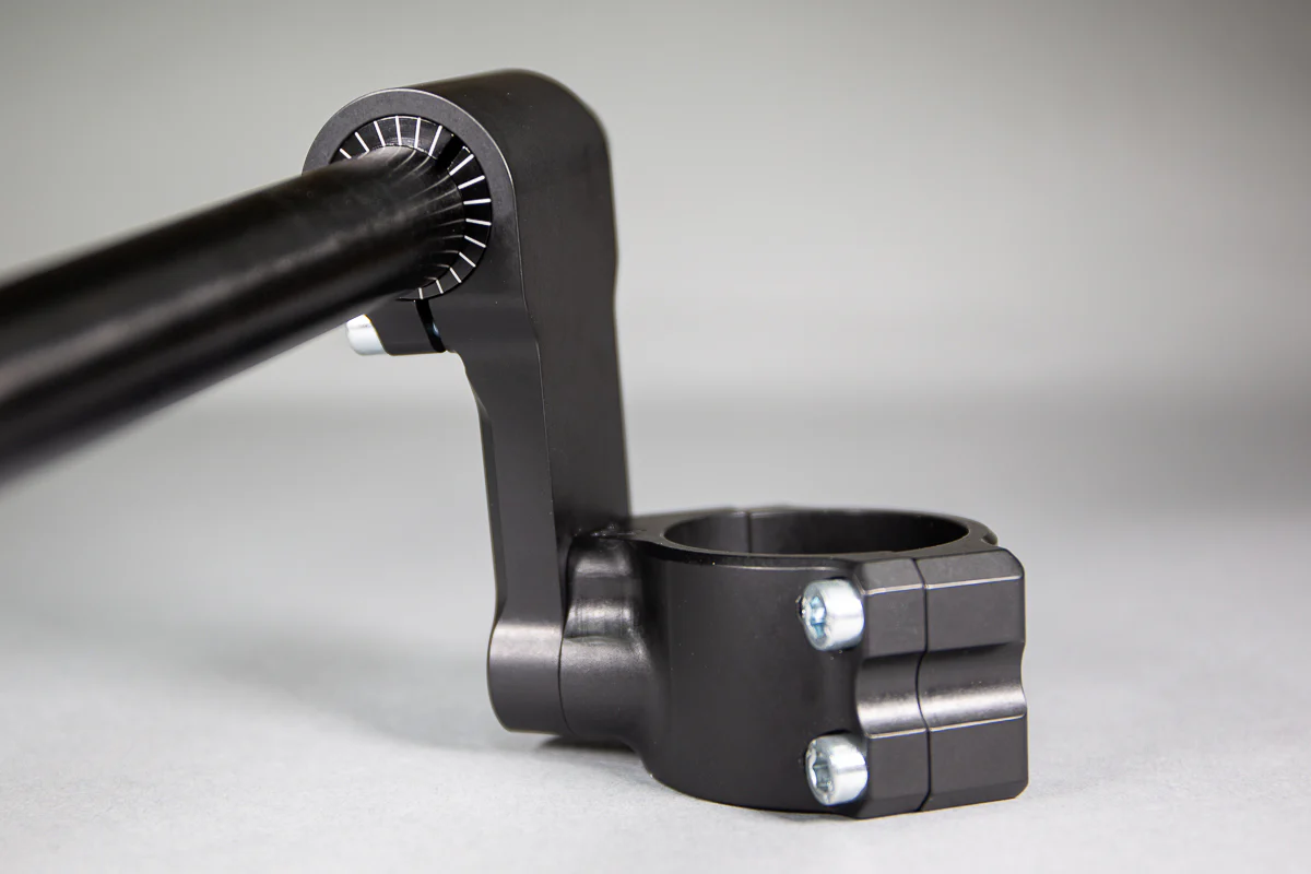 75mm Rise Front Mount Adjustable Angle Clipon Risers (with special 1" bars) - Image 2