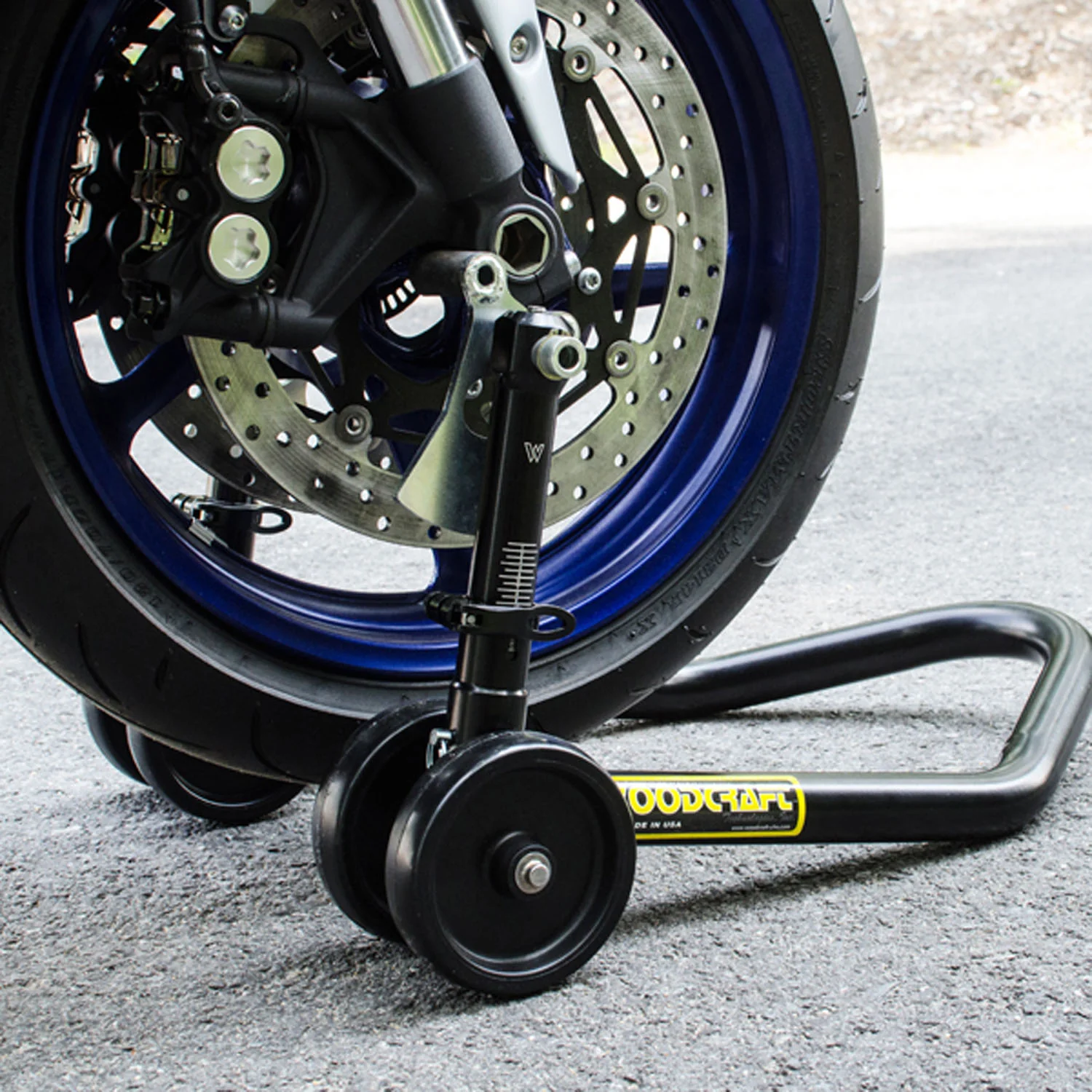26-0105 Adjustable Front Under Fork Stand - Dual Radial Mounted Calipers - Image 9