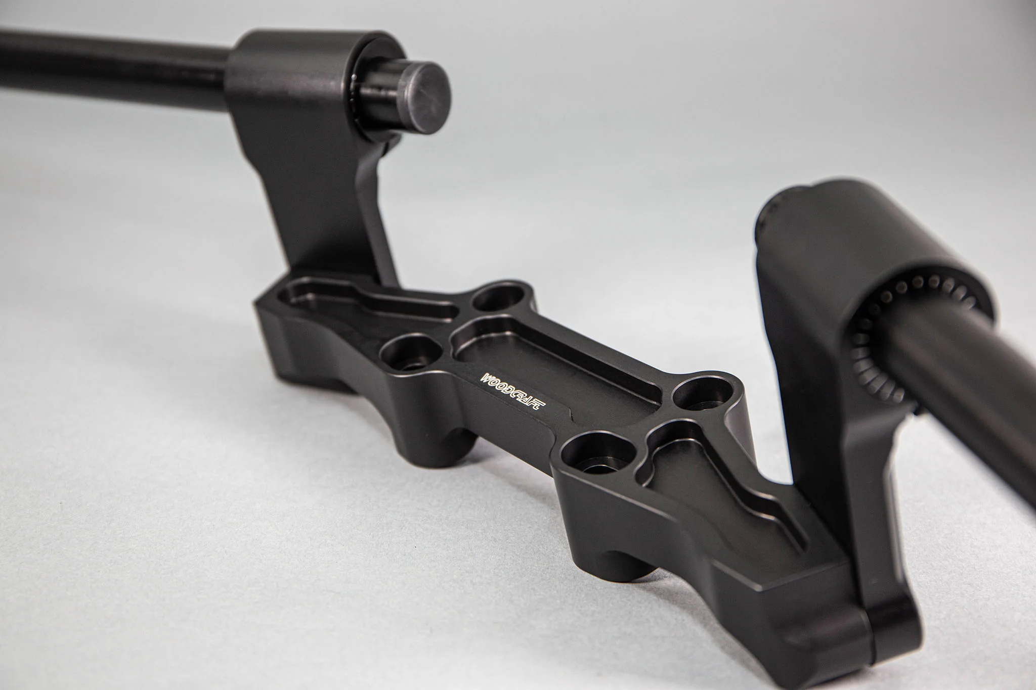 Adjustable Riser Clipon Adapter Plate w/ Std. Black Bars Kawasaki NINJA 650 2006-2016, ER6N 2009-2011 35mm Front Adjustable Rise -- 2006-2016 - Image 11