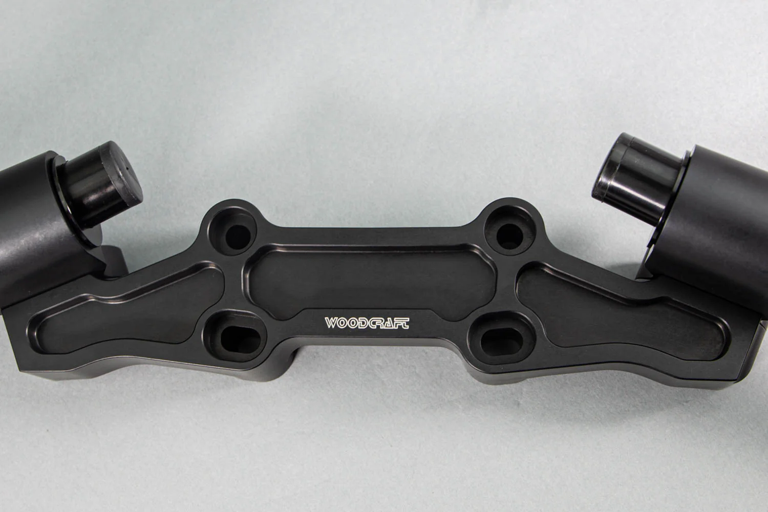 Adjustable Riser Clipon Adapter Plate w/ Std. Black Bars Kawasaki NINJA 650 2006-2016, ER6N 2009-2011 35mm Front Adjustable Rise -- 2006-2016 - Image 3