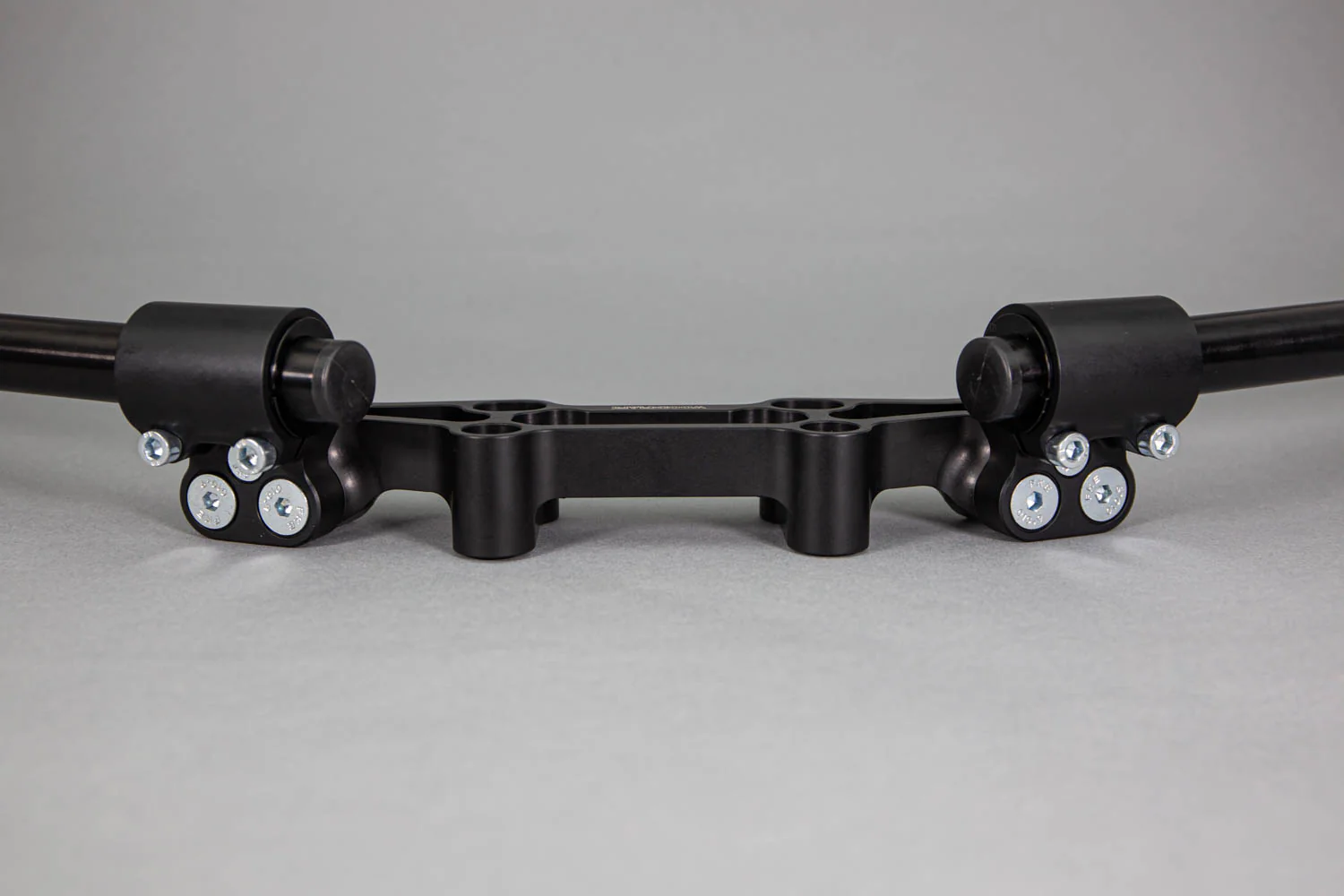 Adjustable Riser Clipon Adapter Plate w/ Std. Black Bars Kawasaki NINJA 650 2006-2016, ER6N 2009-2011 35mm Front Adjustable Rise -- 2006-2016 - Image 4