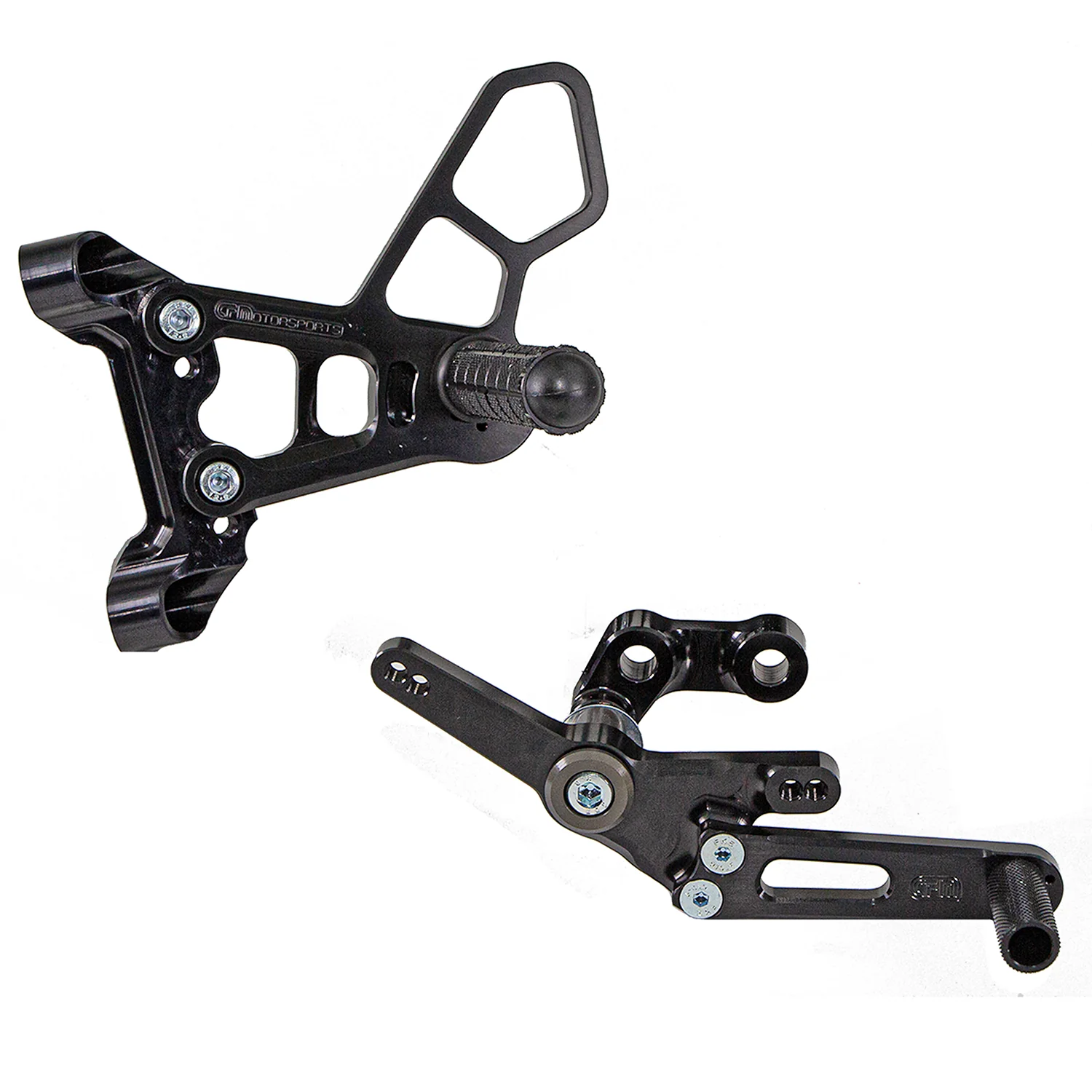 05-0757B BMW S1000RR Complete Rearset w/ Pedals - STD/GP Shift - Image 2
