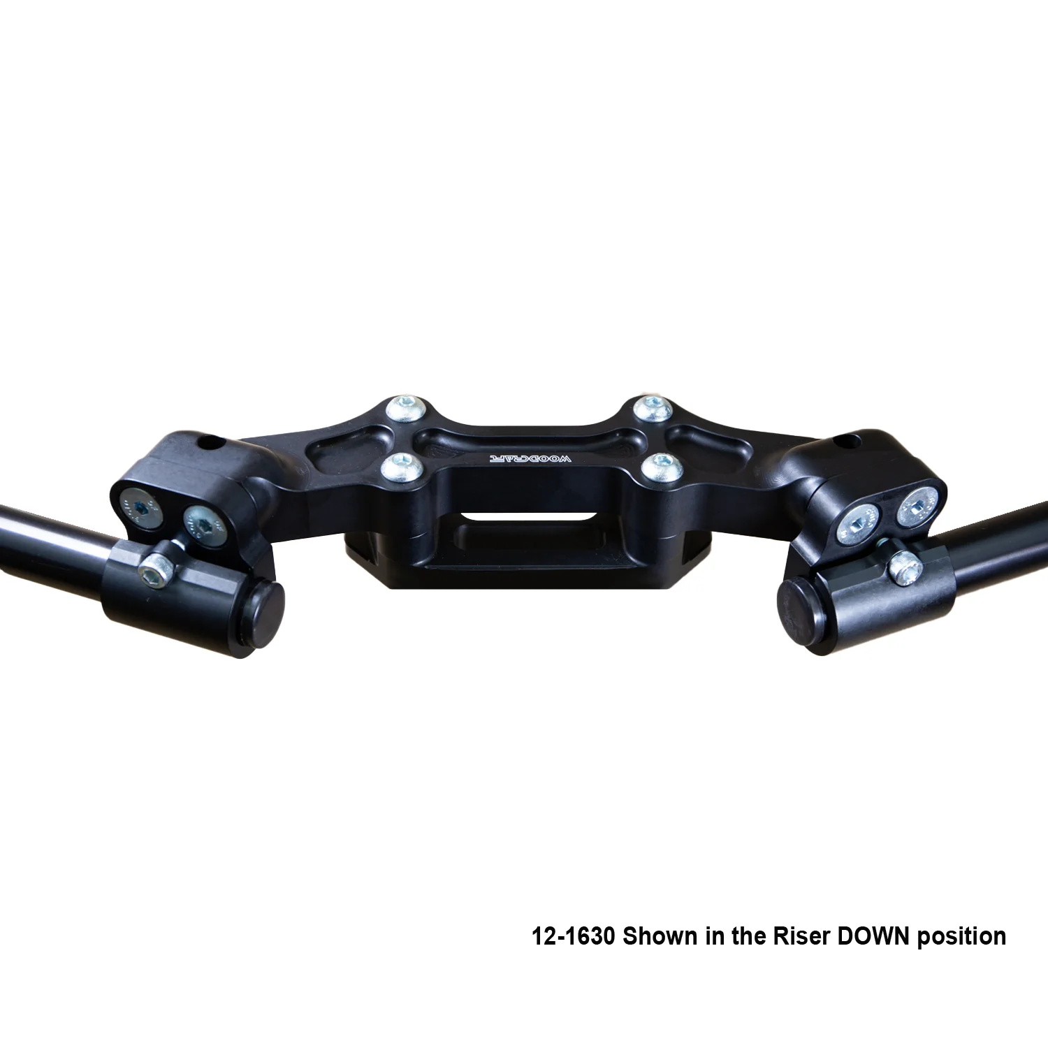 Clipon Adapter Plate w/ Std. Black Bars Ducati Monster 1200 - Image 4