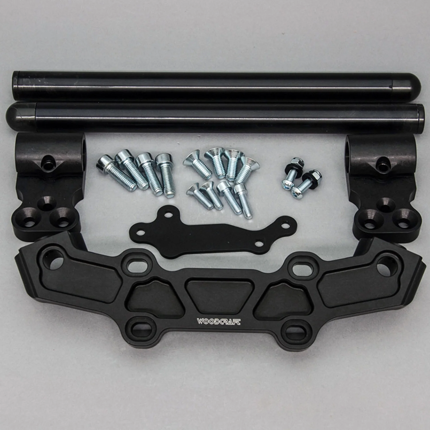 Clipon Adapter Plate w/ Std. Black Bars Yamaha FZ-09 2014-16, XSR900 2016-2021, FJ-09 2015-2016 - Image 3