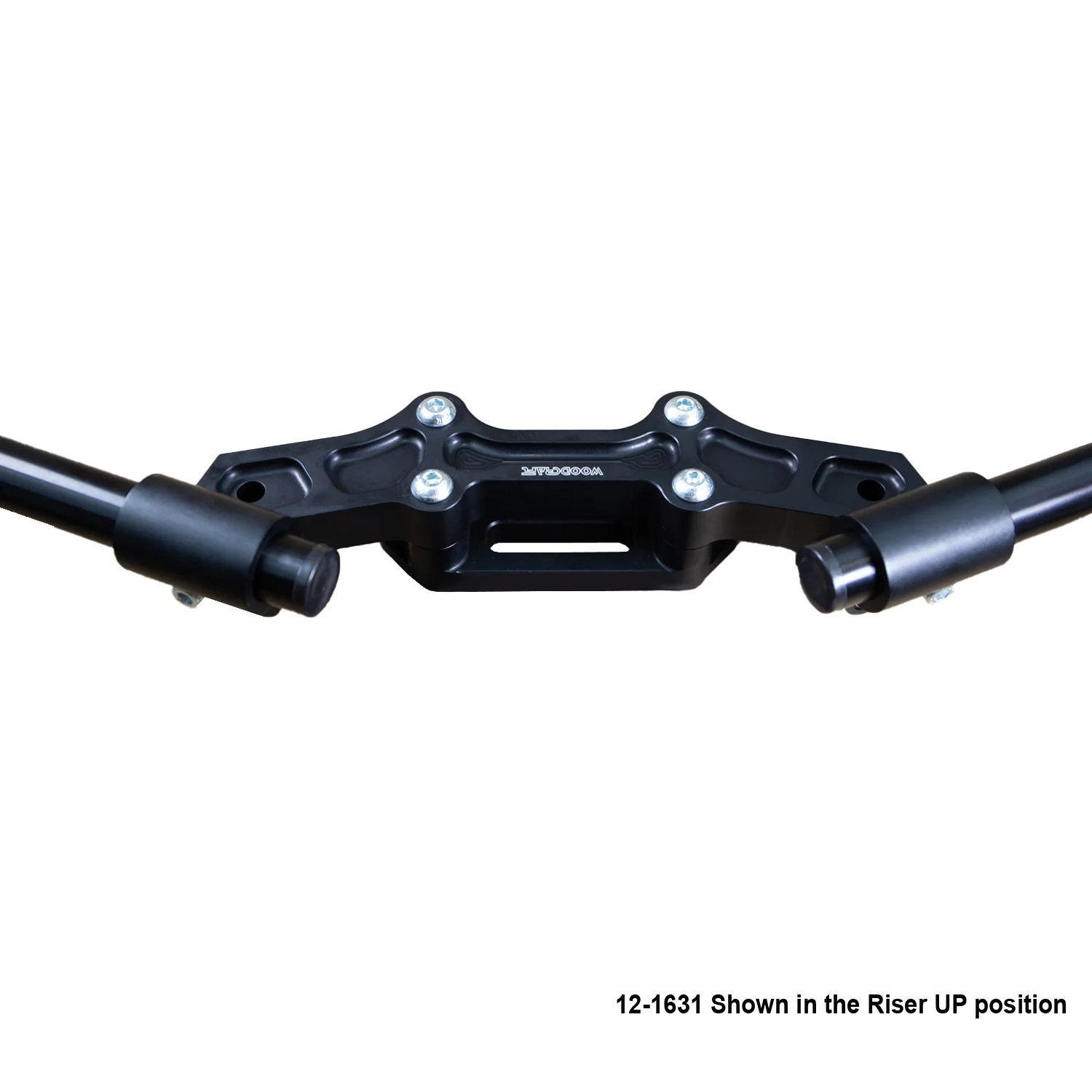 Clipon Adapter Plate w/ XL Black Bars Ducati Monster 821 2014-17 - Image 5