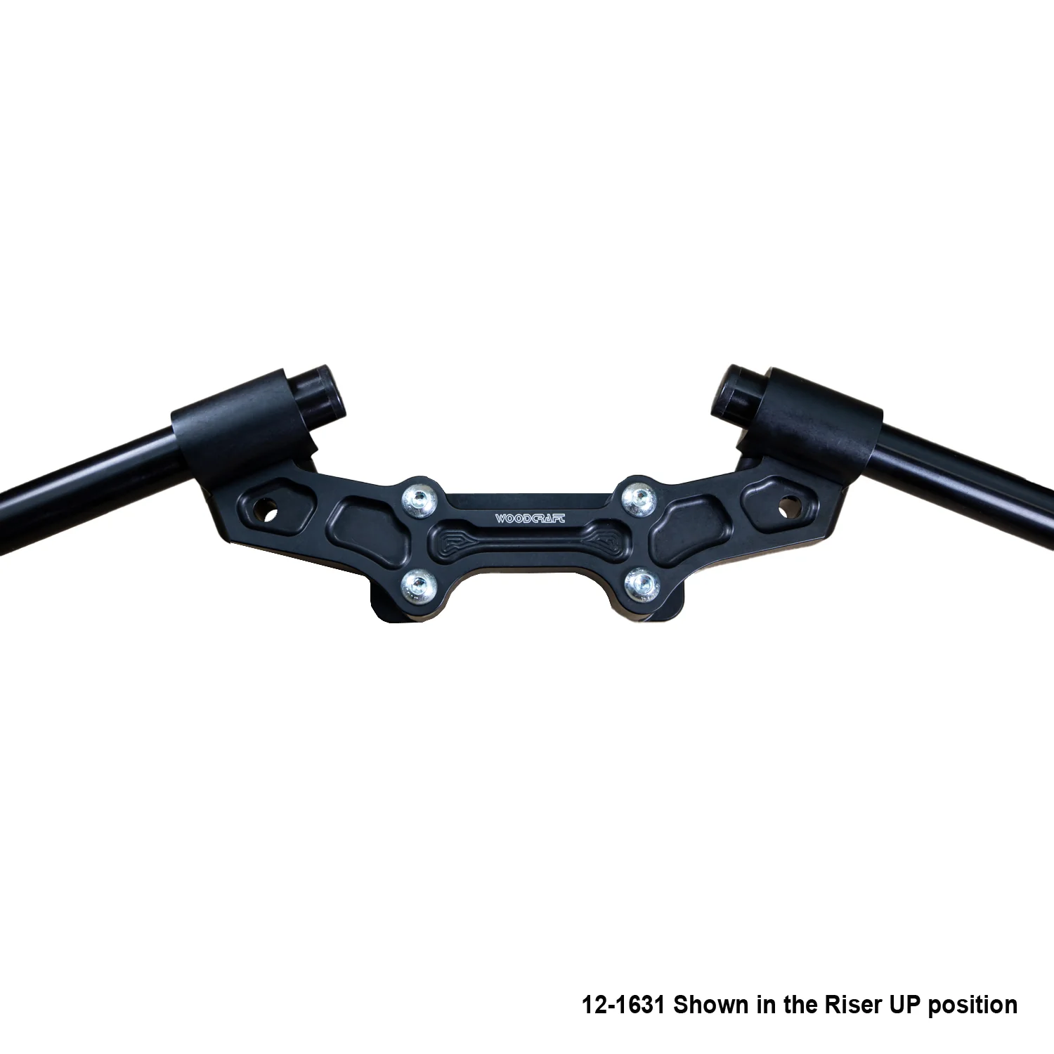 Clipon Adapter Plate w/ XL Black Bars Ducati Monster 821 2014-17 - Image 6