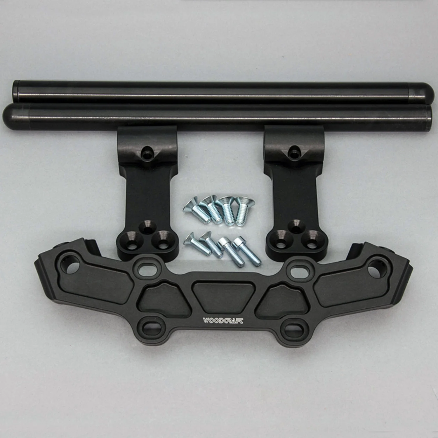 Clipon Adapter Plate w/ Long Black Bars Yamaha FZ-10 2017, MT-10 - Image 3