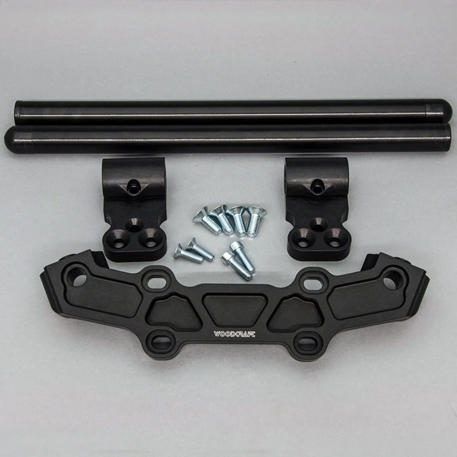 Clipon Adapter Plate w/ Long Black Bars Yamaha FZ-10 2017, MT-10 - Image 4