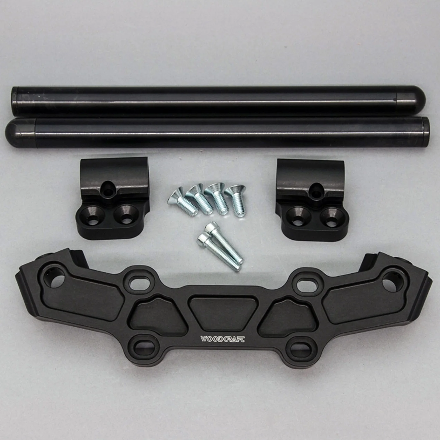 Clipon Adapter Plate w/ XL Black Bars Yamaha 2017 FZ-09, MT-09, XSR900 2022-25 - Image 4