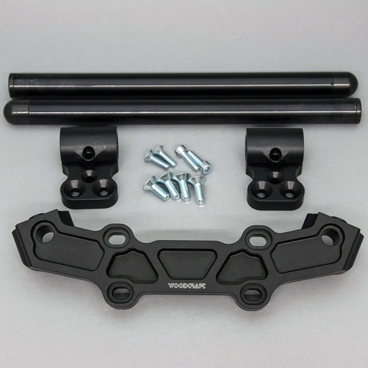 Clipon Adapter Plate w/ XL Black Bars Yamaha 2017 FZ-09, MT-09, XSR900 2022-25 - Image 5