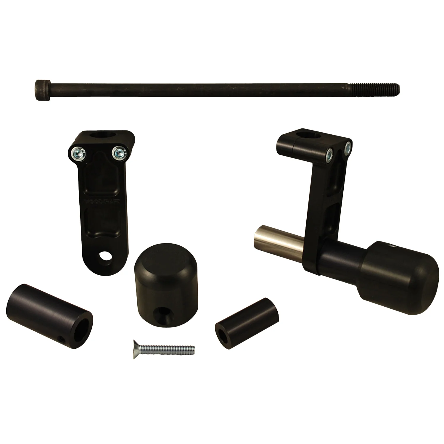 50-0652 Ducati Hypermotard 821 Frame Slider Kit with pucks Awaiting correct parts - Image 2