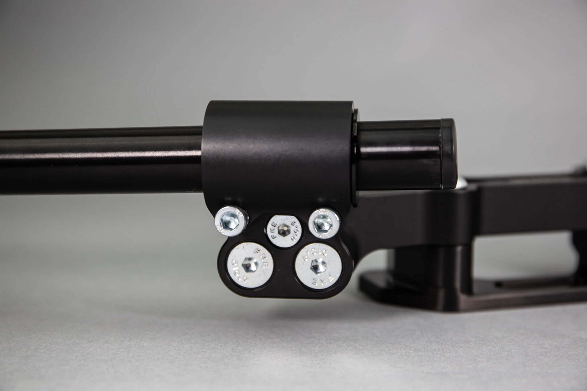 Ducati Monster 1200 '14-16 Front Mount 35mm Eccentric Adapter Plate , Black Bars - Image 10