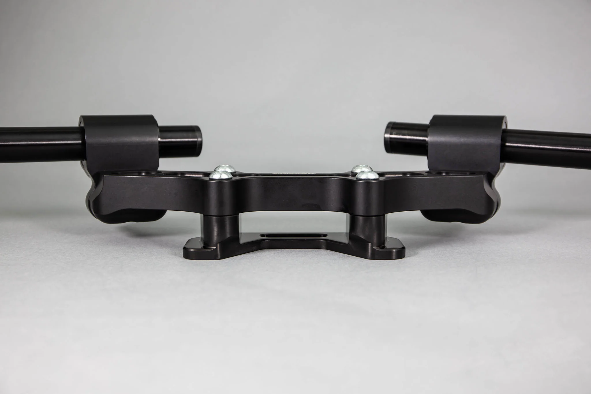 Ducati Monster 1200 '14-16 Front Mount 35mm Eccentric Adapter Plate , Black Bars - Image 6