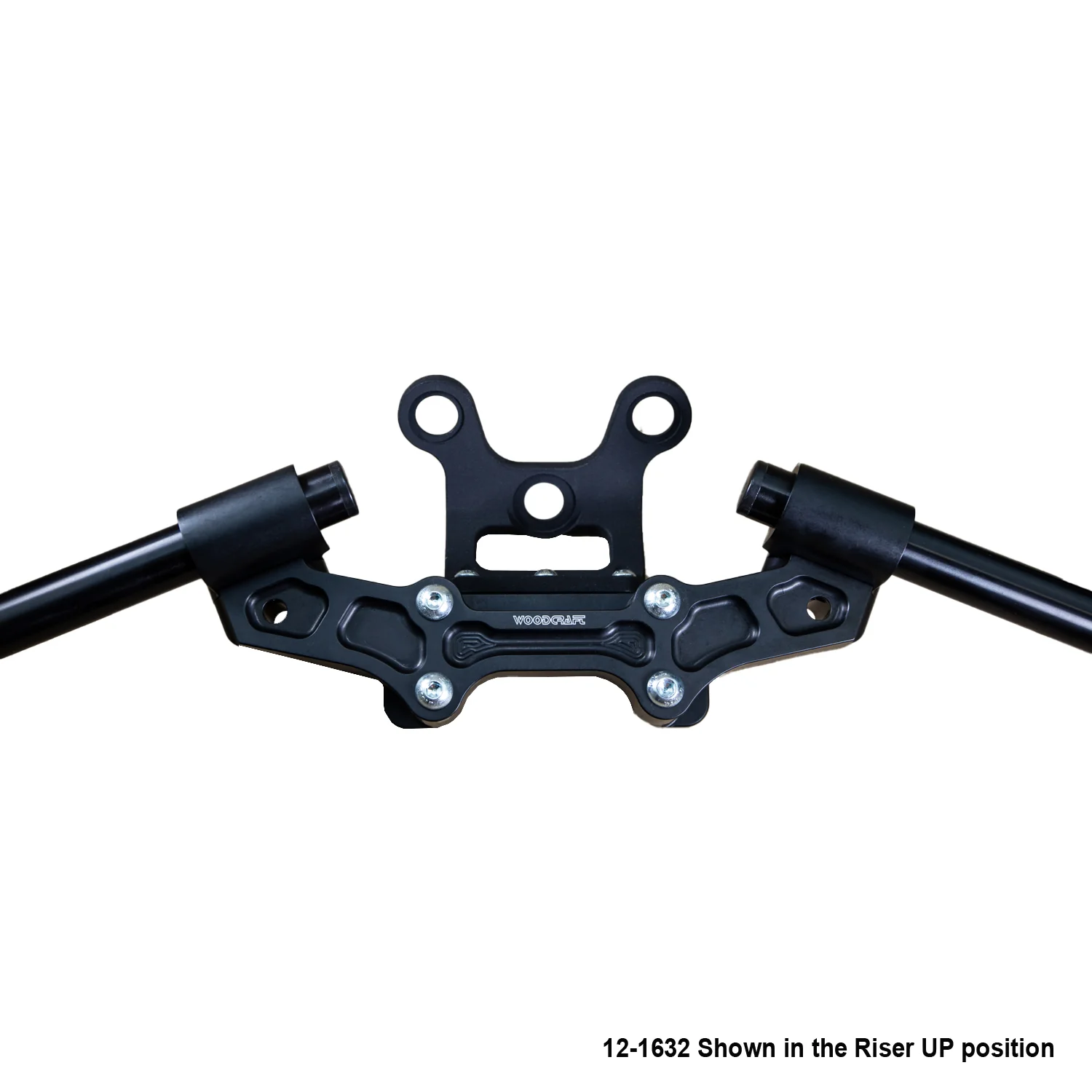 Ducati Monster 1200 2017-21 Clipon Adapter Plate  w/Gauge Mount 1.5" Standard Rise - Image 4