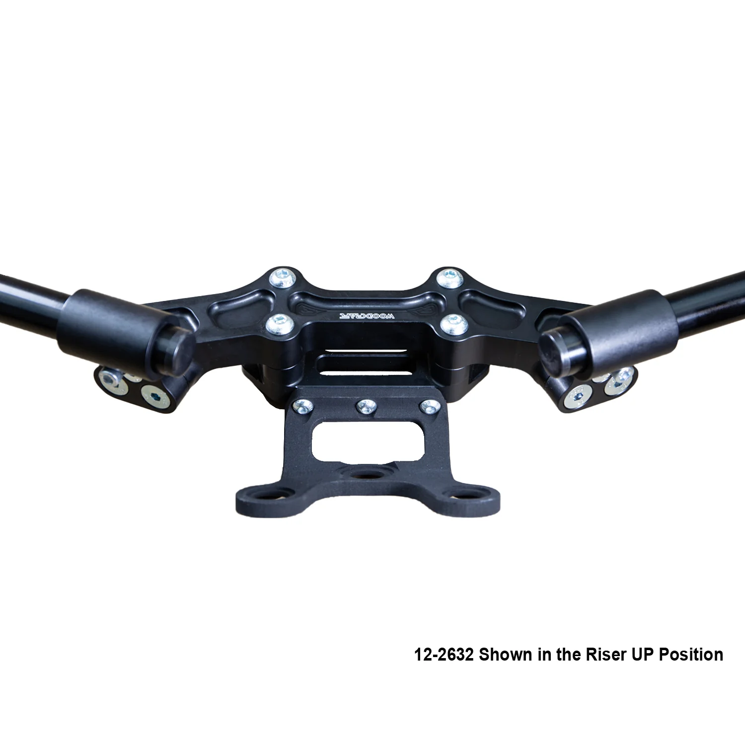 Ducati Monster 1200 2017-21 Clipon Adapter Plate  w/Gauge Mount 1.5" Standard Rise - Image 8