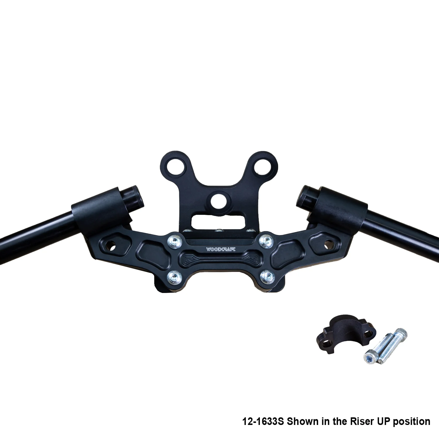 Ducati Monster 797/821 2018-21 Clipon Adapter Plate w/Gauge Mount 1.5 inch Standard Rise w/ BXL bars - Image 10
