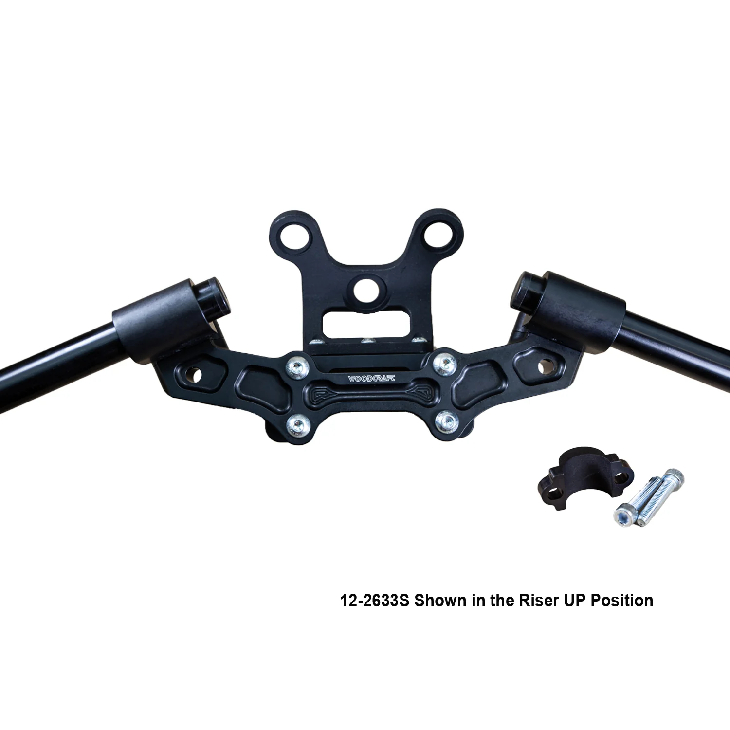 Ducati Monster 797/821 2018-21 Clipon Adapter Plate w/Gauge Mount 1.5 inch Standard Rise w/ BXL bars - Image 13