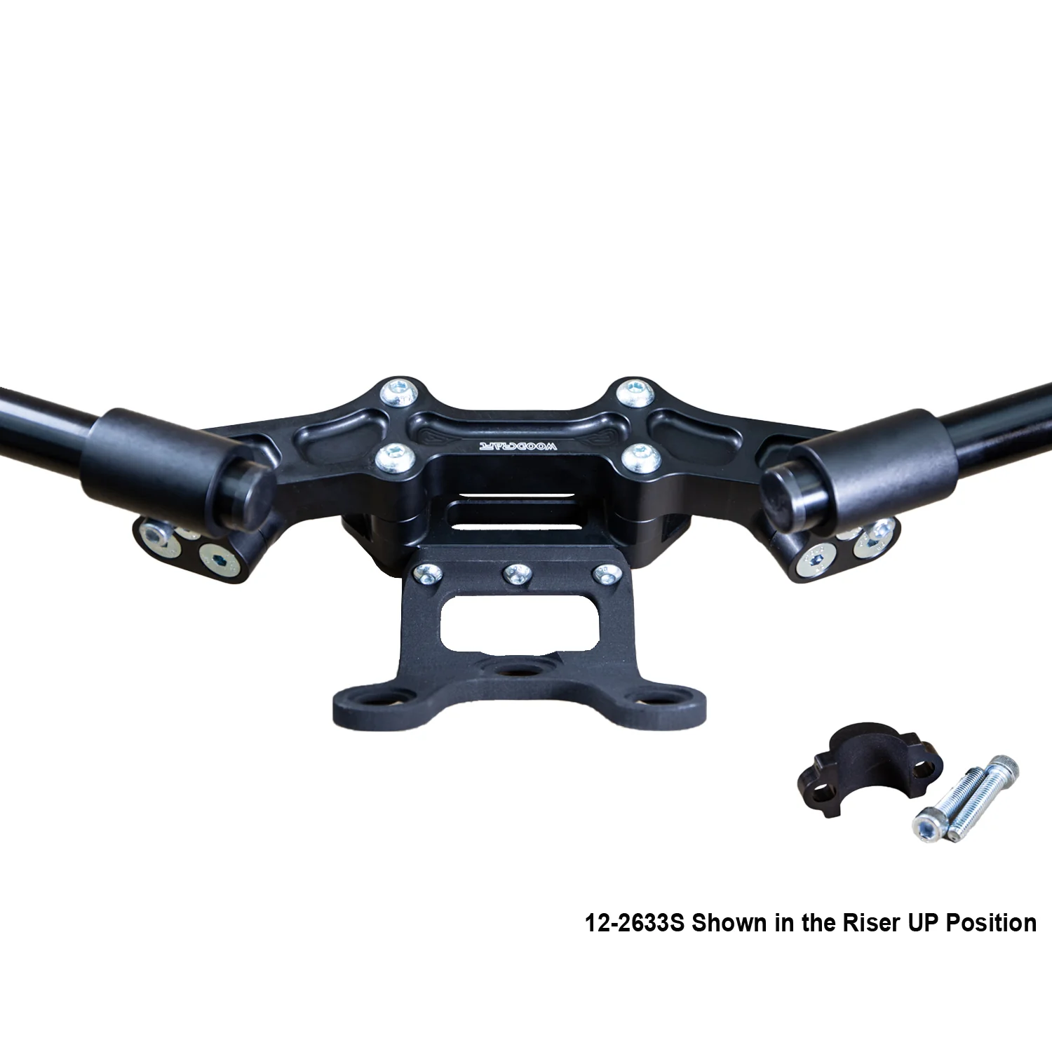 Ducati Monster 797/821 2018-21 Clipon Adapter Plate w/Gauge Mount 1.5 inch Standard Rise w/ BXL bars - Image 15