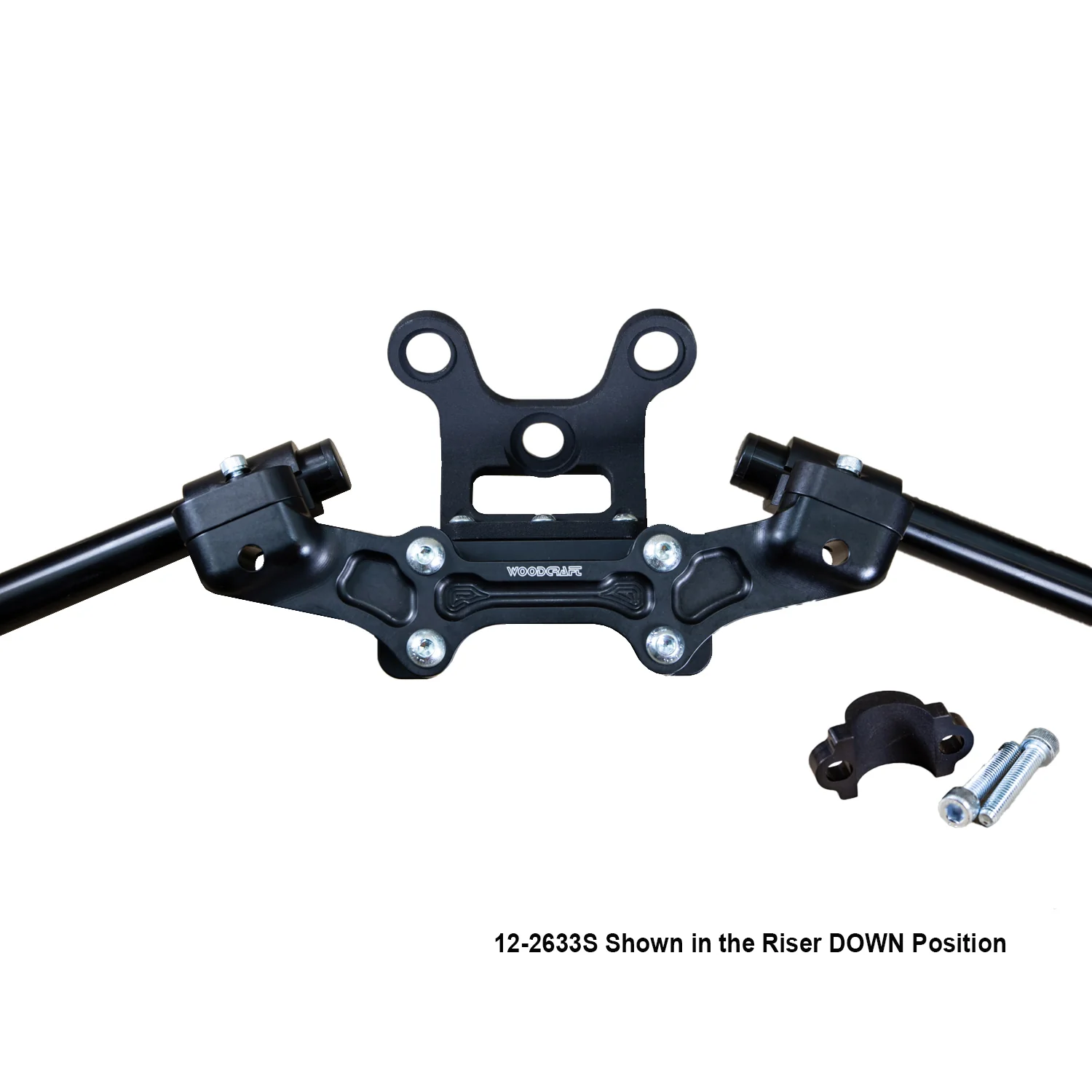 Ducati Monster 797/821 2018-21 Clipon Adapter Plate w/Gauge Mount 1.5 inch Standard Rise w/ BXL bars - Image 17