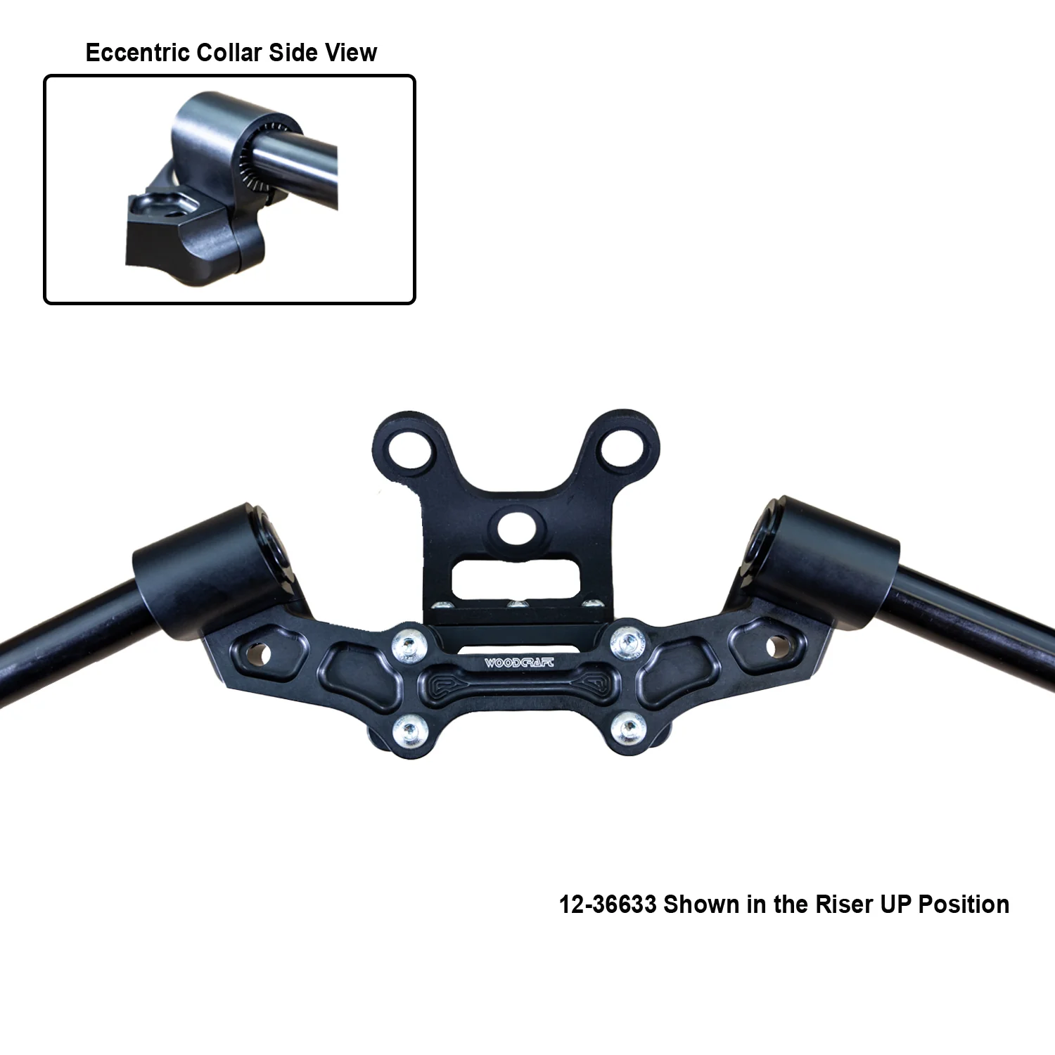 Ducati Monster 797/821 2018-21 Clipon Adapter Plate w/Gauge Mount 1.5 inch Standard Rise w/ BXL bars - Image 20