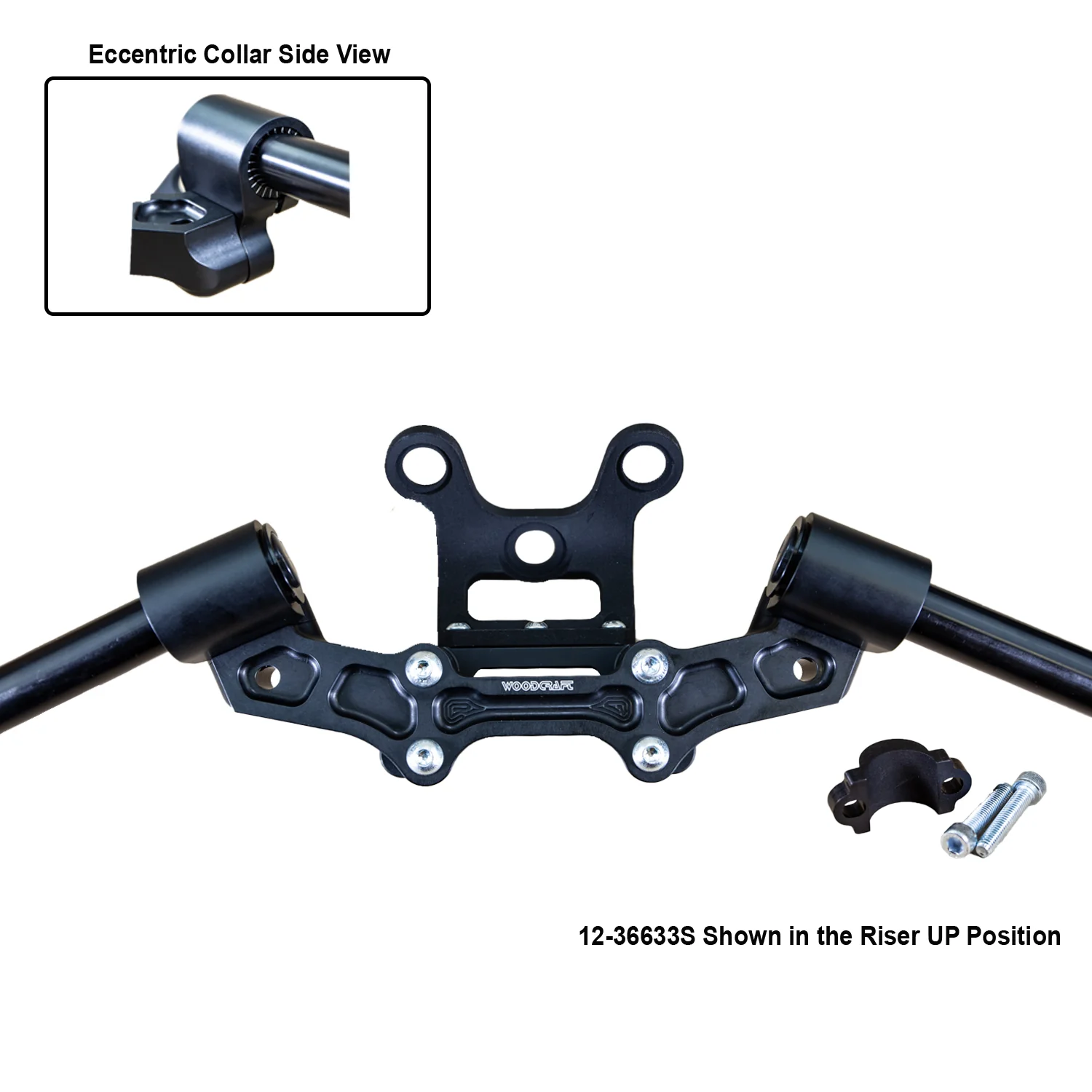 Ducati Monster 797/821 2018-21 Clipon Adapter Plate w/Gauge Mount 1.5 inch Standard Rise w/ BXL bars - Image 24