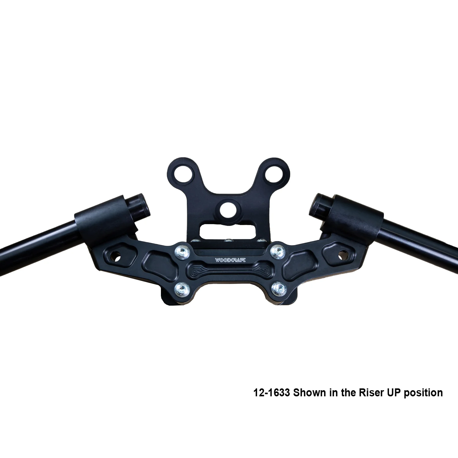 Ducati Monster 797/821 2018-21 Clipon Adapter Plate w/Gauge Mount 1.5 inch Standard Rise w/ BXL bars - Image 4