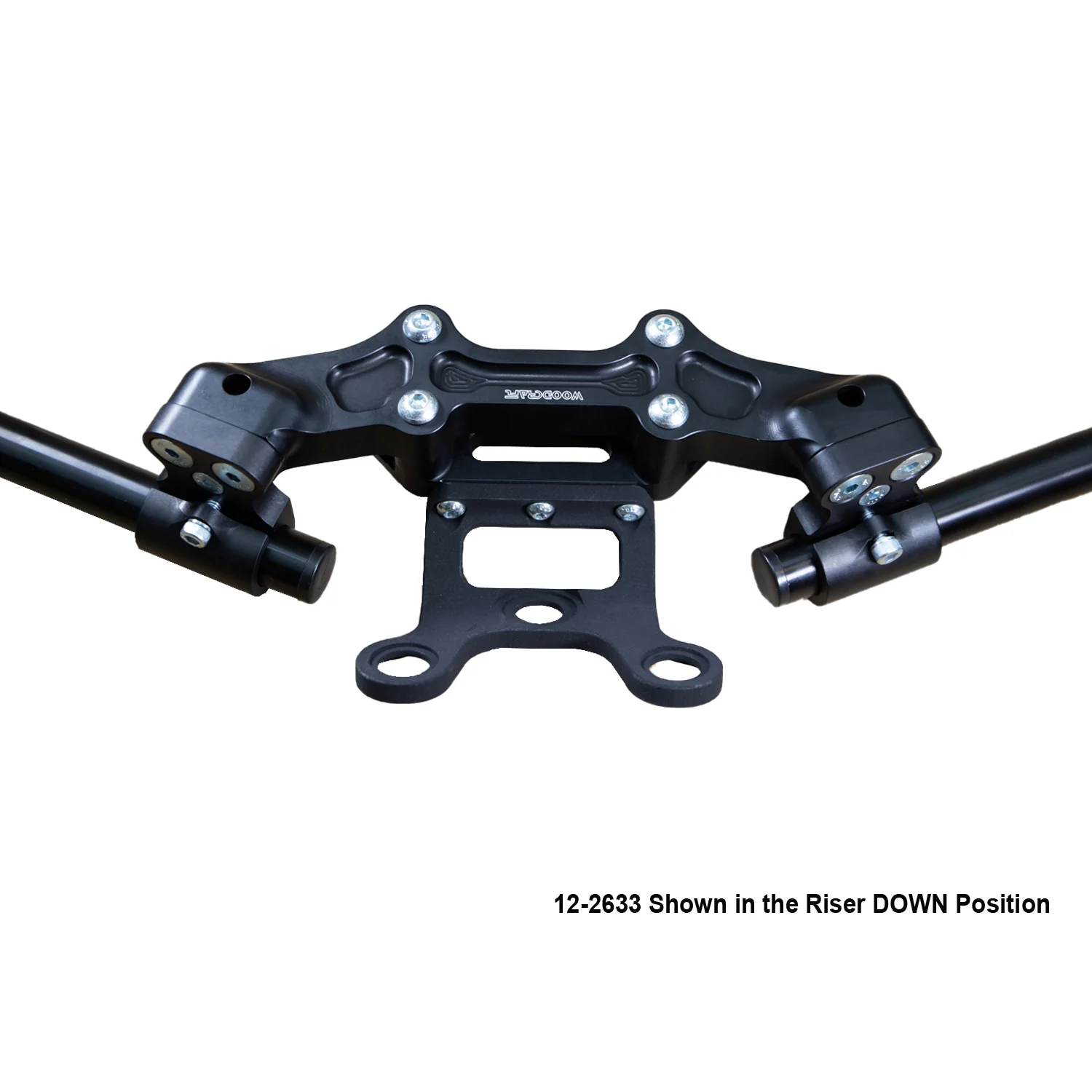 Ducati Monster 797/821 2018-21 Clipon Adapter Plate w/Gauge Mount 1.5 inch Standard Rise w/ BXL bars - Image 9