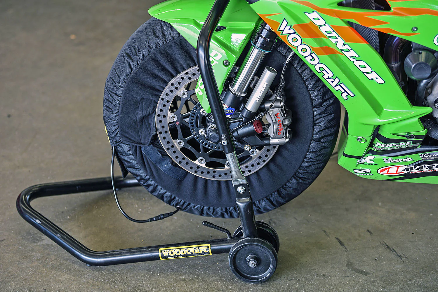 Gen III Dual Temp Tire Warmers w/ Carrying Case - Image 11