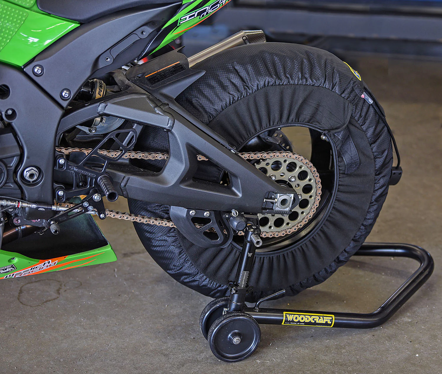 Gen III Dual Temp Tire Warmers w/ Carrying Case - Image 15