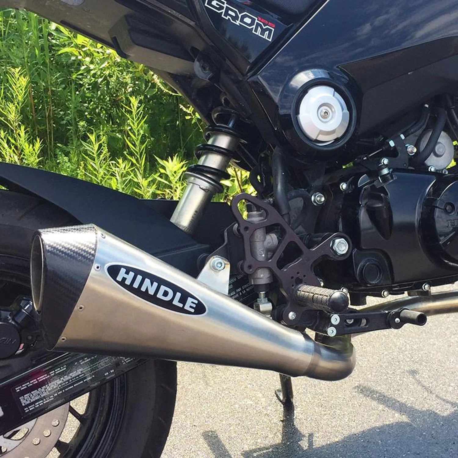 Hindle Evo Megaphone Full System Honda GROM 2014-16 - Image 2
