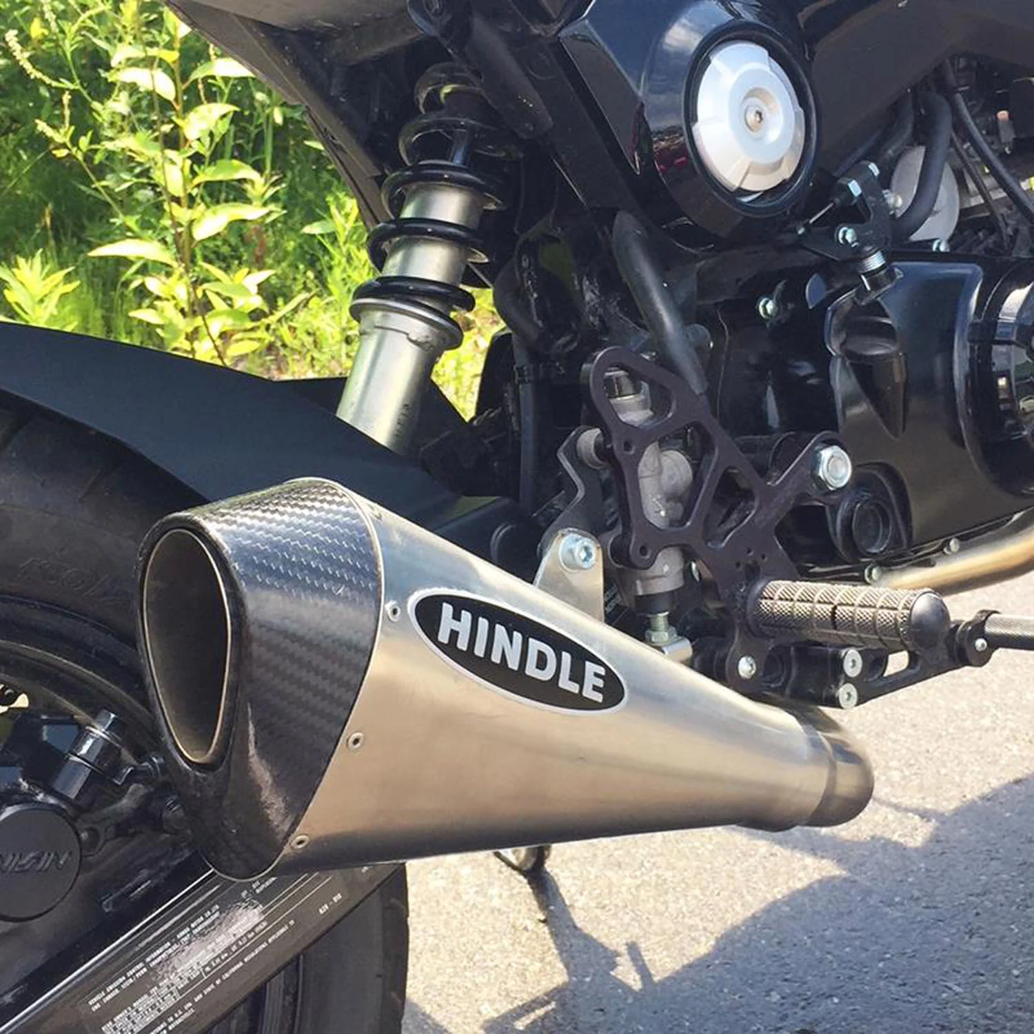 Hindle Evo Megaphone Full System Honda GROM 2014-16 - Image 3