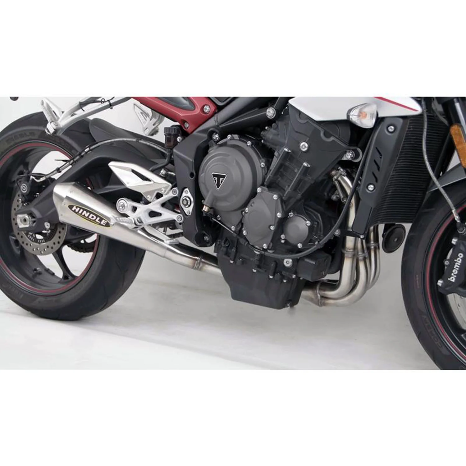 Hindle Evolution Megaphone Full System Triumph Street Triple - Image 3