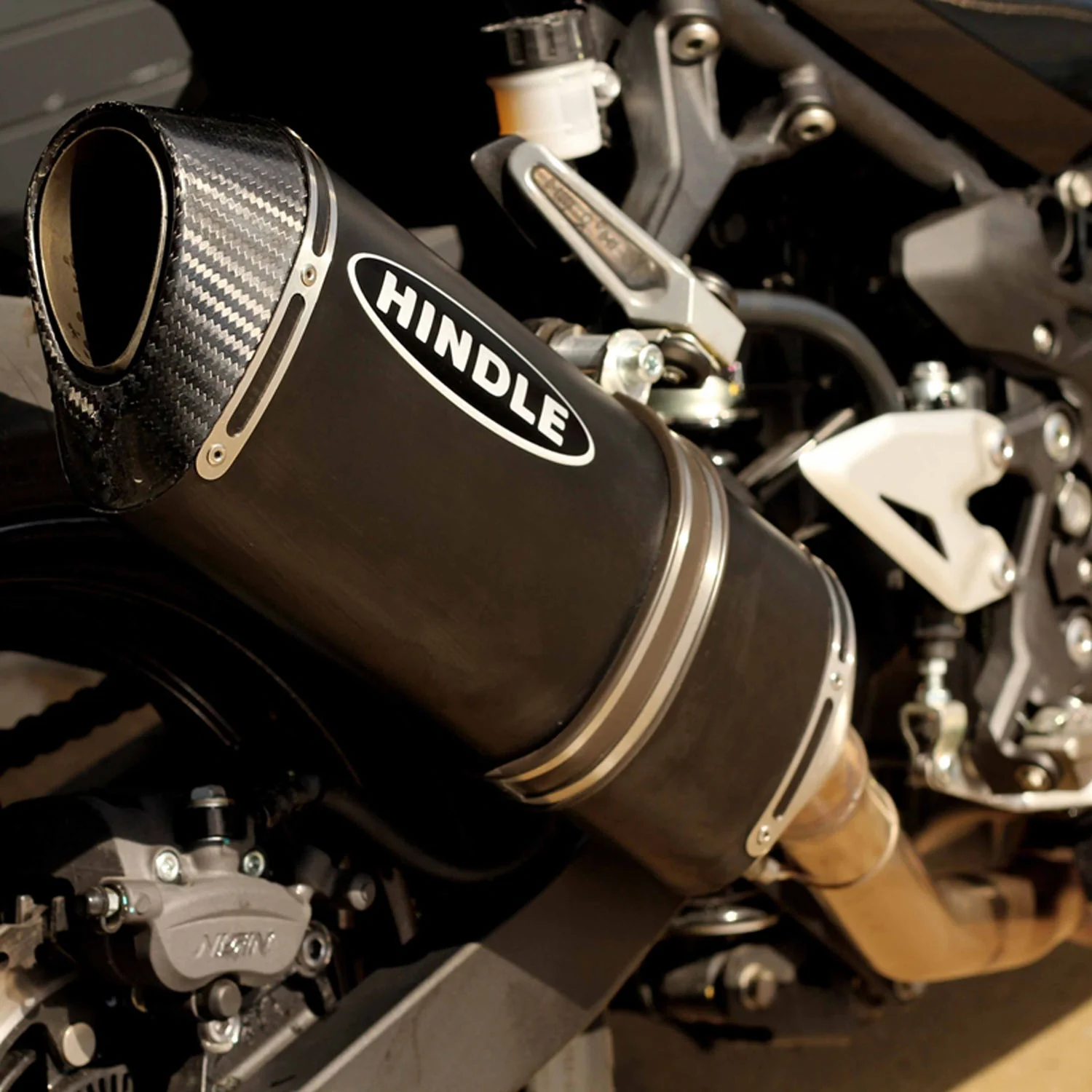 Hindle Evolution Slip-on System Kawasaki Ninja EX400 2018-22 - Image 2