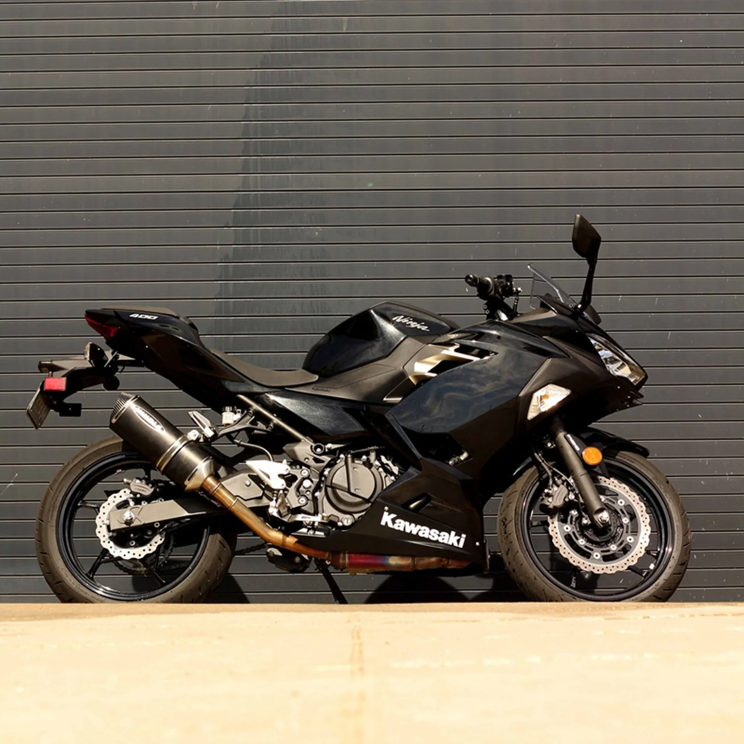 Hindle Evolution Slip-on System Kawasaki Ninja EX400 2018-22 - Image 3