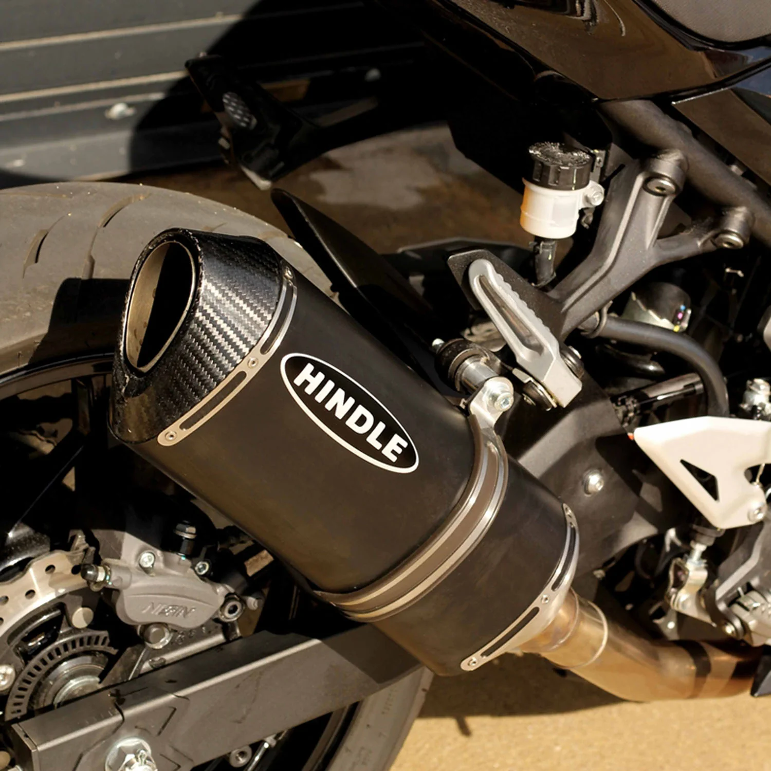 Hindle Evolution Slip-on System Kawasaki Ninja EX400 2018-22 - Image 6