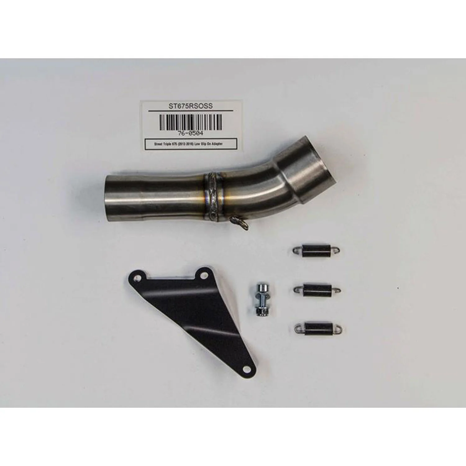 76-0504 2013-16 Triumph Street Triple Evolution Slip-on System - Image 6