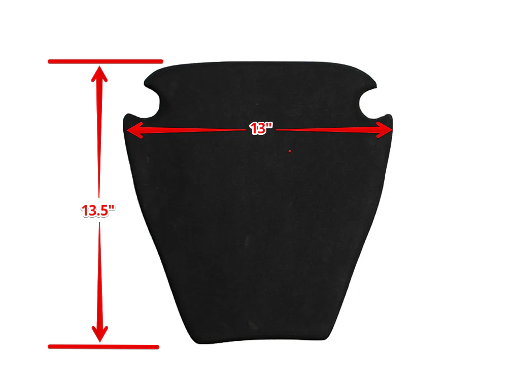 71-0349 PAD Honda CBR600 SuperBike Tail Seat Pad - Image 2