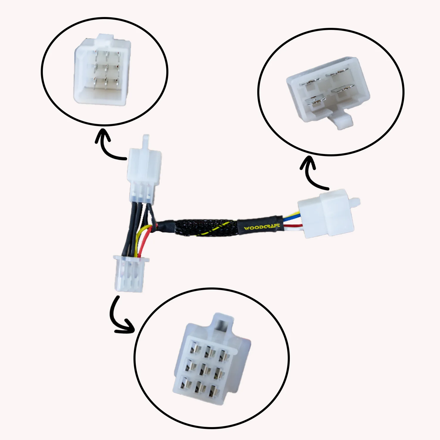 43-0302 2001-06 Honda CBR600F4i Keyswitch Elimination Harness - Image 2
